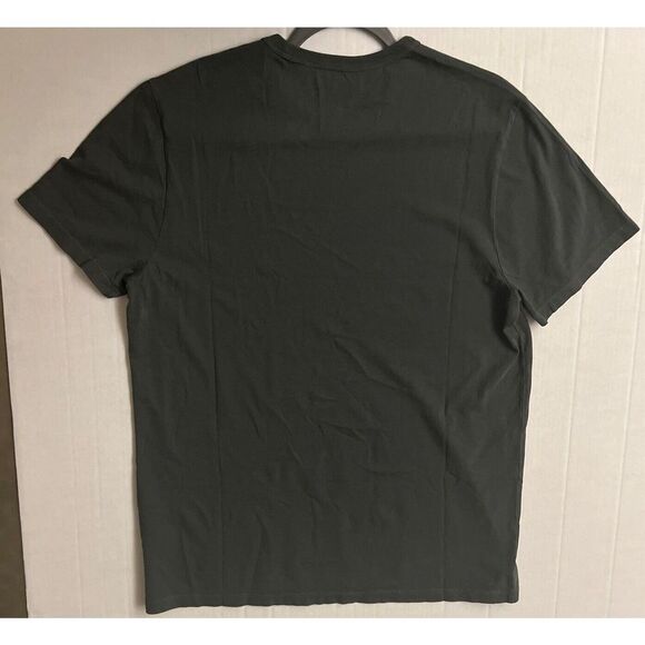 Madewell Men Sz M Dk Forest Green Garment-Dyed Allday Tee Short Sleeve AA991 - Picture 9 of 9